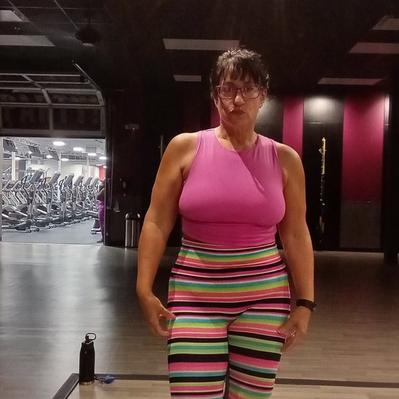 K-DEER rainbow neon striped leggings punk rock - Picture 15 of 16